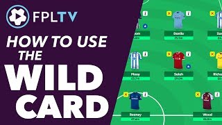 HOW TO USE THE WILDCARD  FANTASY PREMIER LEAGUE  FPL TUTORIAL [upl. by Eibob360]