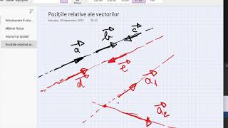 Pozitii relative ale vectorilor [upl. by Atileda]