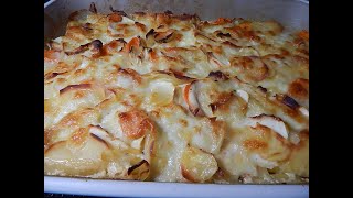 Kartoffelgratin mit Karotten und Pastinaken [upl. by Deraj]