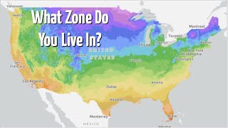 USDA Plant Hardiness Zones Explained And Growing Zones All Around the World [upl. by Radborne]