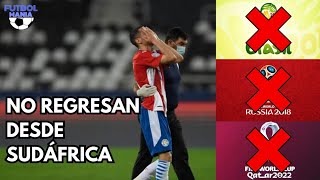 Selecciones que estuvieron en SUDAFRICA2010 y no han regresado a los mundiales [upl. by Retrak]