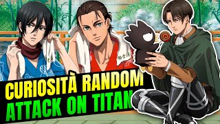 30 CURIOSITÀ su Attack on Titan insolite 👀 [upl. by Ardnazxela]