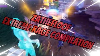 ZATHEFLOOF EXTREME RAGE COMPILATION [upl. by Ecitnirp934]