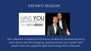 Andrew and Vanessa Hoyes share the X39 Technology [upl. by Etterb]