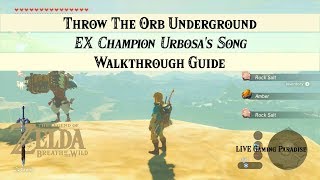 Breath of the Wild  EX Champion Urbosas Song DLC 2 Illusory Realm Thunderblight Ganon [upl. by Kcarb]