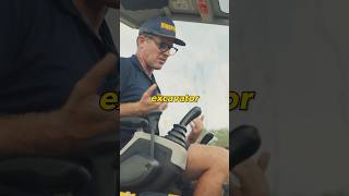 How to get your mini excavator off the trailer WN EZ17 shorts [upl. by Paxon267]