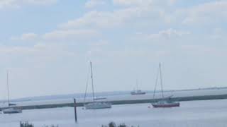 Boats going in Bradwell Marina [upl. by Sella]