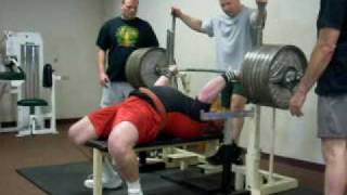 Niko Hulslander  690 Pound Bench Press [upl. by Oniliuqnart]