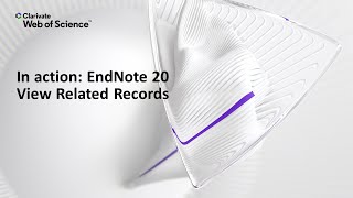 In action EndNote 20 Windows View Related Records [upl. by Asined889]