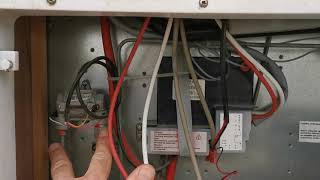 Dometic gas fridge not lighting gas ignition fault fix Bailey Unicorn IV [upl. by Ylrahc]