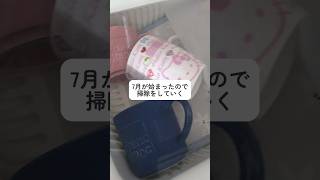 【掃除day】マグカップ→グラスに🥤✨ 掃除 iittala イッタラ グラス セリア vlog 主婦 [upl. by Errick648]