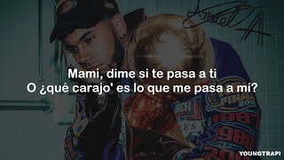 Anuel AA  Esa cruz  LetraLyric [upl. by Etnemelc]