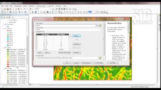 Tutorial ARCGIS Cap1102 Reclasificación de un raster [upl. by Joiner]