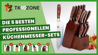 Die 5 besten professionellen KüchenmesserSets [upl. by Ahsielat431]