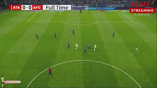 Atalanta vs Arsenal  UEFA Champions League 2024  eFOOTBALL PES21 Gameplay PLSL 560 [upl. by Charmaine]