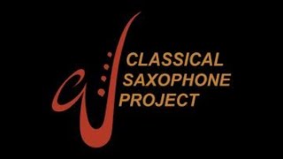 Classical Sax Project  Live  DiMenna Center NYC  11172023 [upl. by Nutsud]