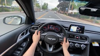 2020 genesis G70 POV test drive and impressions [upl. by Manolo]