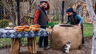 Tandoor Bread Baking 🍞🔥  Classic Recipe from the Past 🌾 [upl. by Harriet]