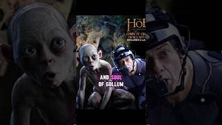 Scene behind Gollumgollum lordoftherings facts shorts [upl. by Dougald]