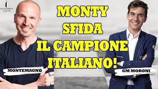 MARCO MONTEMAGNO SFIDA IL CAMPIONE ITALIANO DI SCACCHI  APERTURA ITALIANA [upl. by Husain656]