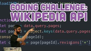 Coding Challenge 75 Wikipedia API [upl. by Farl]