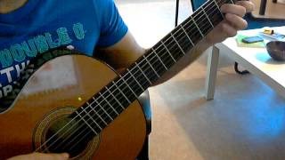 Kotake amp Koumes  The Legend of Zelda Theme Ocarina of Time on Guitar [upl. by Riana]