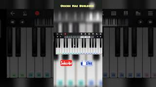 Oochi Hai Building  Piano Tutorial  trending piano shorts viralvideo [upl. by Joan76]