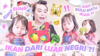 PERTAMA KALI COBAIN IKAN LELE ADIK RISTUKI BESTI [upl. by Ahsienat]