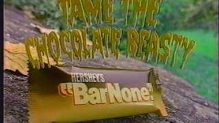 Hersheys BarNone ad  quotTame the Chocolate Beastyquot 1988 [upl. by Fabri]