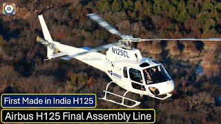 Made in India H125 Helicopter  Final Assembly Line by Tata amp Airbus [upl. by Marcus]