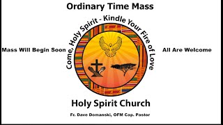 THE TWENTYFOURTH SUNDAY IN ORDINARY TIME MASS AT HOLY SPIRIT CATHOLIC CHURCH SEPTEMBER 15 2024 [upl. by Laven]