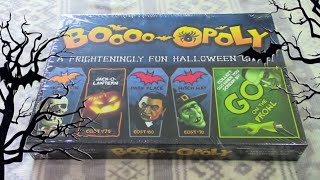 Boooo  Opoly Halloween Board Game Review🎃 [upl. by Okia]