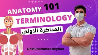 Anatomy 1  101  anatomical terminology  د محمد ضياء [upl. by Neirual]