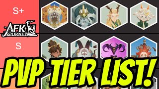 We Made An UPDATED PVP Tier List for AFK Journey [upl. by Rotce]