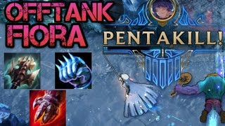 OFFTANK FIORA BUILD OP  Offtank Fiora Montage [upl. by Aiel]