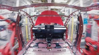 How Model 3 gets made [upl. by Ahsa892]