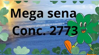 MEGA SENA CONC2773 [upl. by Savannah]