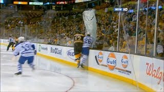 Boston Bruins vs Toronto Maple Leafs  Fallen Leaves HD [upl. by Lehrer]