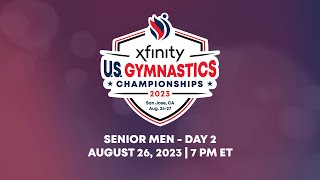 2023 Xfinity US Gymnastics Championships  Senior Men Day 2 Webcast [upl. by Jennette]