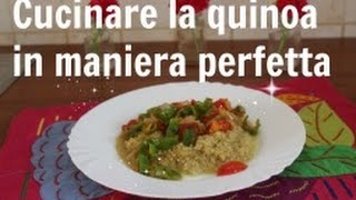 COME CUCINARE LA QUINOA IN MANIERA PERFETTA Facilissimo [upl. by Esylla]