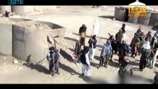 Afghan Taliban Fighters Enter Allegedly Liberated US Base in Wardak [upl. by Annaxor311]