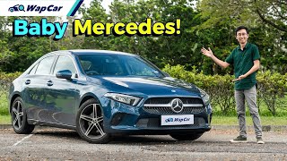 2022 MercedesBenz A200 13T Sedan Review in Malaysia Is the Baby Merc Any Good  WapCar [upl. by Goldshlag329]