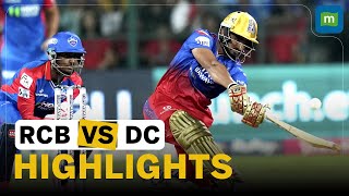 IPL Highlights Match 61  Royal Challengers Bangalore Win By 47 Runs  RCB vs DC [upl. by Cassondra287]