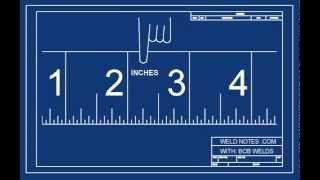 How to Read an Inch Ruler or Tape Measure [upl. by Binky]