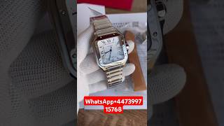 Cartier de santos large shorts watch watches omega hublot [upl. by Petite]