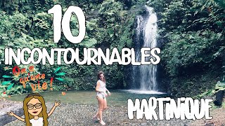 10 INCONTOURNABLES EN MARTINIQUE  QUE FAIRE EN MARTINIQUE  10 CHOSES A FAIRE  TravelWithManon [upl. by Hafeenah]