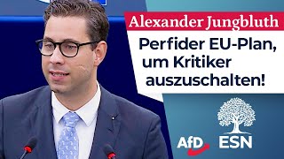 Perfider EUPlan um Kritiker auszuschalten – Alexander Jungbluth AfD [upl. by Neelsaj]