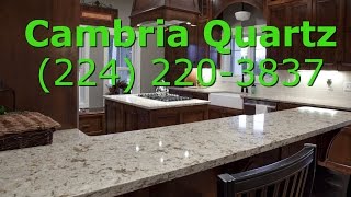 Cambria Stone Chicago  Why to use Cambria Quartz for your kitchen countertops [upl. by Josselyn124]