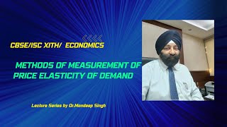 Elasticity of Demand  Proportionate or Percentage Point Elasticity Method  Micro Economics CBSE [upl. by Shutz]