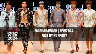 WISHARAWISH  ELLE FASHION WEEK 2024 EFW2024  VDO BY POPPORY [upl. by Joliet47]